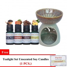 Essential Oil Burner Set (Spicy Attract)